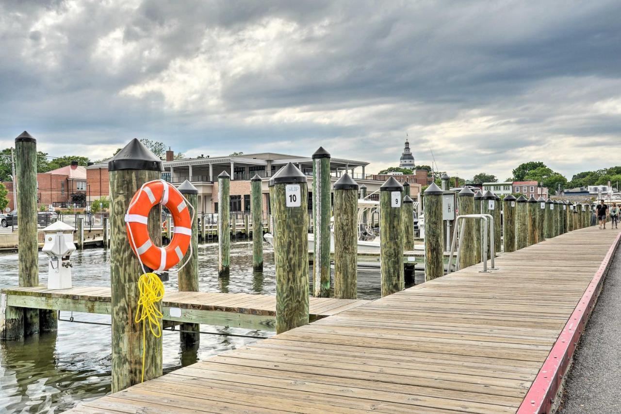 Chic Condo With Balcony In The Heart Of Annapolis! Kültér fotó